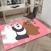 Nightly Friends bears Adventure Carpet, Chair Rug,Rug for Office Bedroom living rooms, Doormat decor Fan Gift Christmas Gift