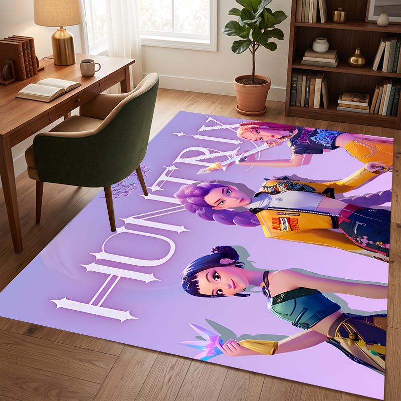 Kpop Girl Group (112) Office Rug Elegant Floor Rug for Office Living Room Bedroom and Indoor Home Spaces