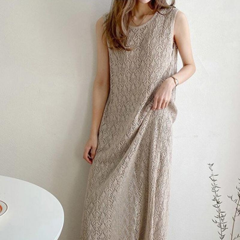 Shop Women S Vacation Look Lace buStier SleeveleSS Long dreSS Won Wdr Wfhnxof