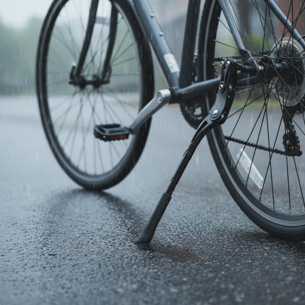 Cric pentru bicicletă Suport stabil Cric din aluminiu pentru bicicletă Stand pentru bicicletă Picior antiderapant Rezistent la uzură Pentru exterior