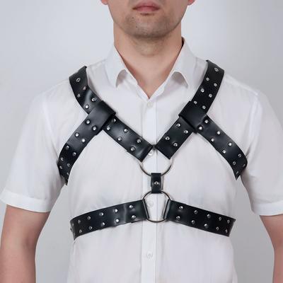 Men'S Decorative Casual Suspenders Belt, Stylish Harness B for Parties, Versatile And Decorative