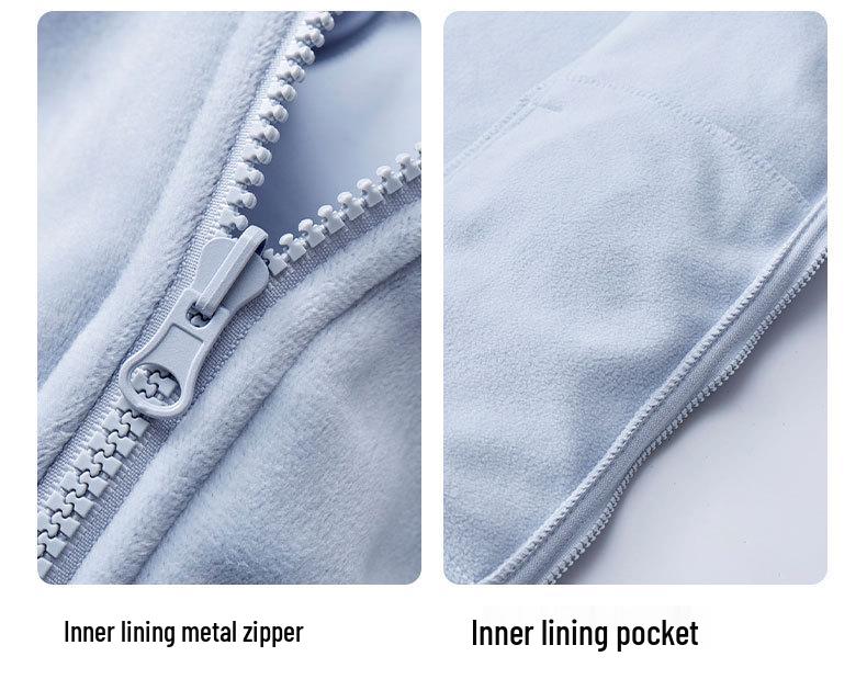 Unisex 3-in-1 Abnehmbare Winddichte Wasserdichte Outdoor Bergsteigerjacke