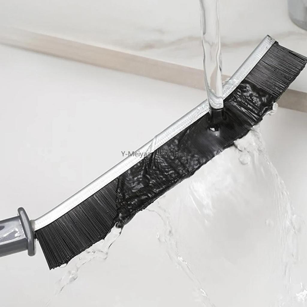 Cleaning Brush for Fine Seam Corners Groove Window Cleaning Tools Kitchen Bathroom Tiles Joints Brush Microfiber Toilet WC Brush