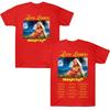 Zara Larsson Midnight Sun Global Tour Mercah T-Shirt Men Women Album Poster Graphic Print Cotton Tees Neck Loose Oversized Tops