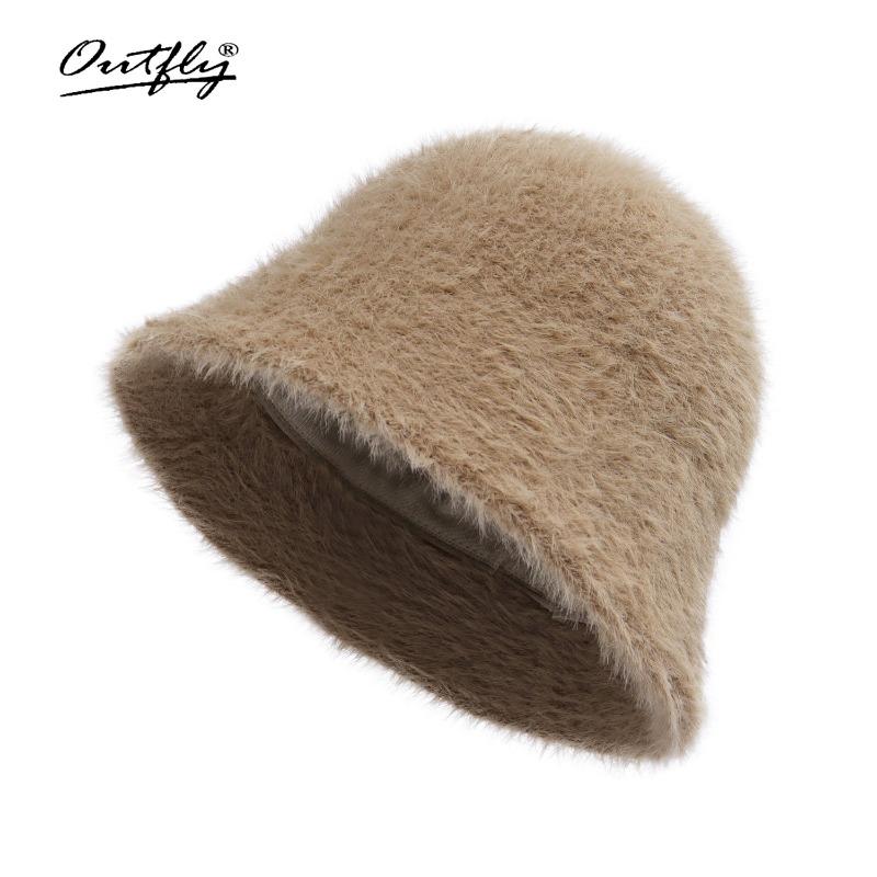 

Шляпа с маленьким лицом женская осень и зима темперамент кролик плюшевая шляпа-ведро универсальная шляпа-ведро теплая шляпа-ведро тренд Adjustable хаки