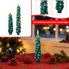 LED Christmas Simulation Candle Lights, Bullet-Shaped Christmas Decorative Atmosphere Lights