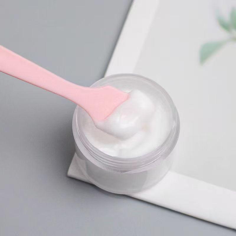 100 Pcs Facial Mask Stick Cosmetic Spatula Crescent Spoon Diy Face Mask Spoon Beauty Makeup Sticks Mud Mixing Disposable Tools