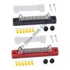 2pcs 6 Way Bus Bar Terminal Block 150A Power Distribution Terminal Block with Cover For Motorhome Boat Marine Battery Power