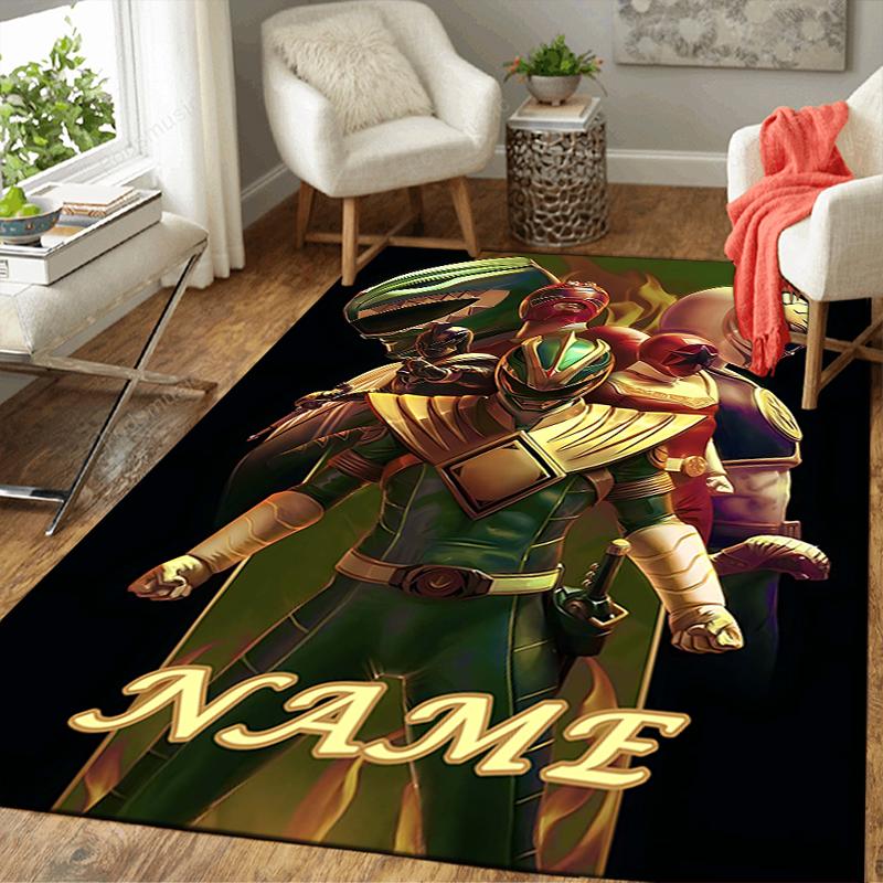 Custom 1Pc Power Rangers Adventure Rug Office Carpet Indoor Outdoor Entrance Doormat Nonslip Soft And Comfortable Living Room D2915213