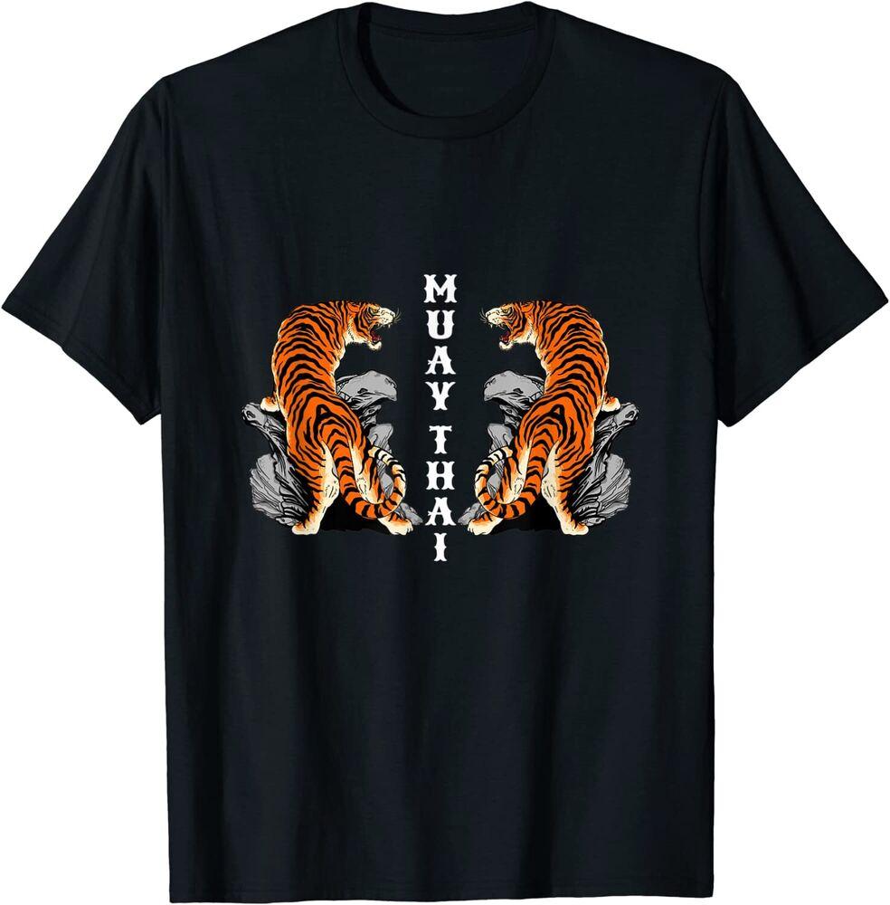 

Отличная футболка унисекс с татуировкой Twin Tigers Muay Thai Design