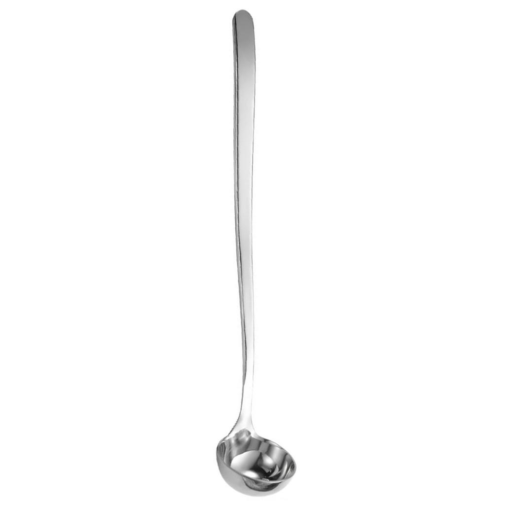 Stainless Steel Dessert Spoon Long Handle Tea Coffee Stirring Spoons Kitchen Mixing Spoon for Dessert Milkshakes Salad