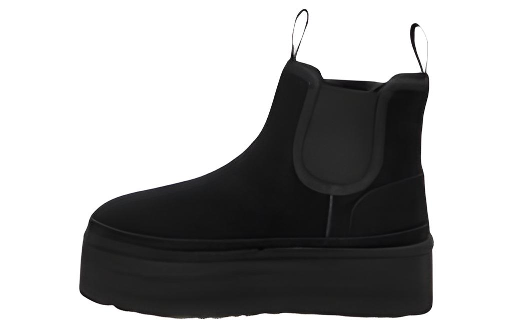 UGG Neumel Platform Chelsea Boot Black Women s 1134526-BLK 40