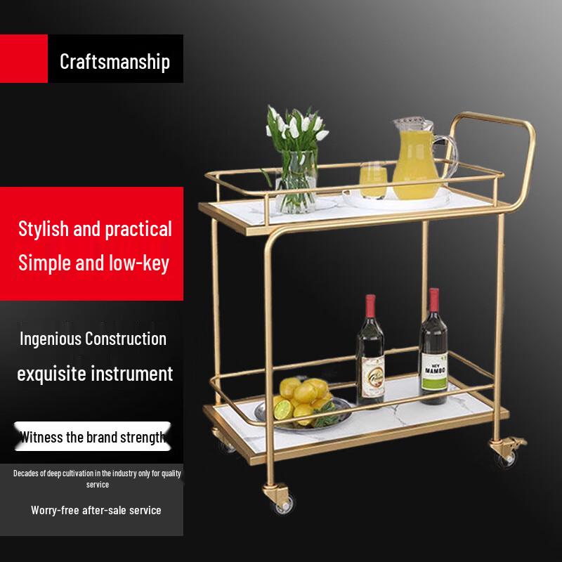 Beverage & Dessert Serving Cart