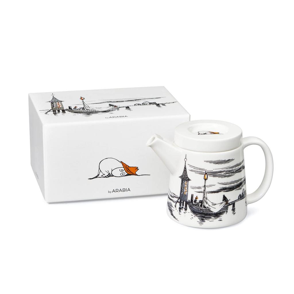 [Officially Imported] Arabia Moomin by ARABIA Teapot, 700ml, True To Its Origin, 1059571