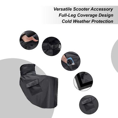 Scooter Leg Cover Winter Warm Windproof Scooter Blanket Leg Protector E-Bike Knee Lap Windshield Protector For Winter Drive