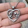 Fashion Love Valentine'S Day Gift Pendant Jewelry Heart-Shaped Exquisite Simple Necklace
