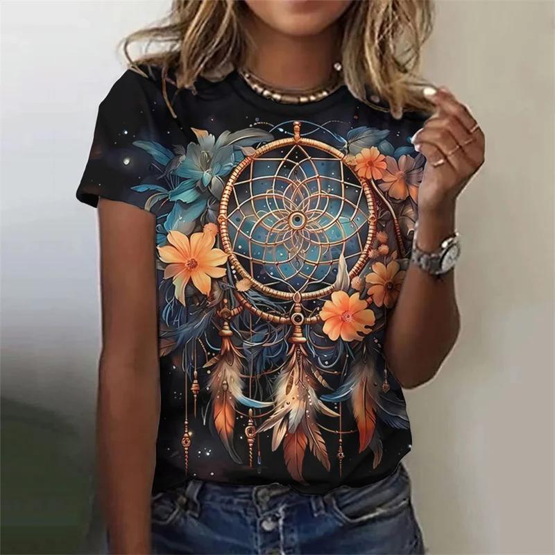 Ostern Damen T-Shirt Tier Lässig Kurzarm Rundhals Regulär Oberteile Täglicher Aufdruck Weiß Sommer Frühling
