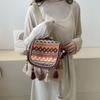 Small School Bag Ethnic Style Backpack Tassel Embroidery School Bag  Ladies/Girls
