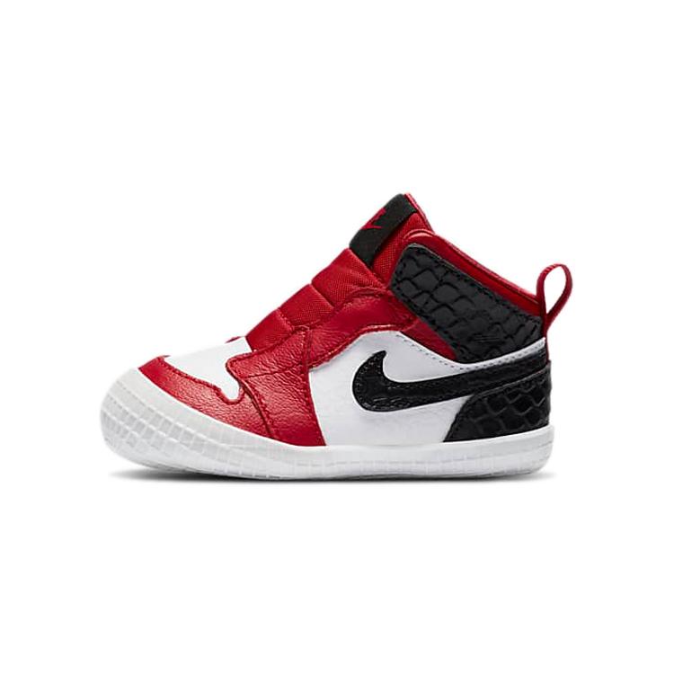 

New Jordan 1 Crib Bootie Satin Snake Chicago I AT3745-601 17