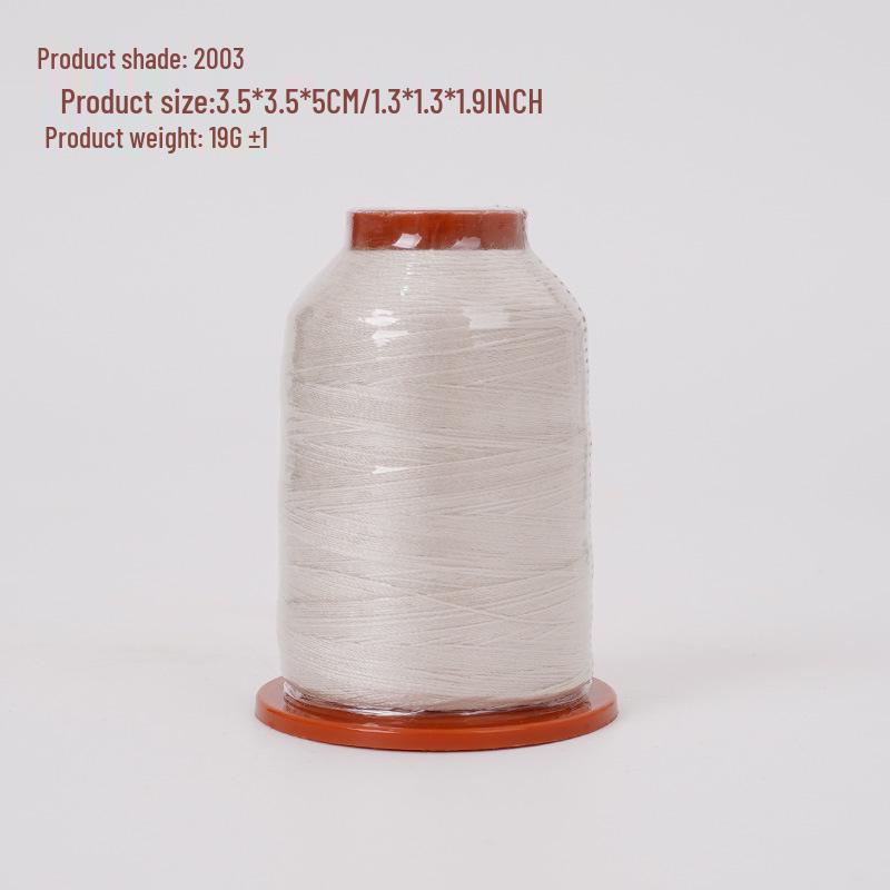 Polyester Sewing Thread: 100 Colors, 500 Yards, Fine Two-Strand, High-Speed, for Hand Sewing