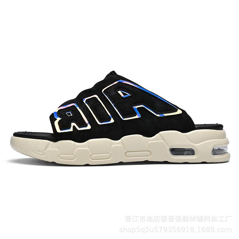 Popular Large Size Summer One-word Drag Bathroom Bath Non-slip Leisure Travel Two Wear Non-slip Slippers