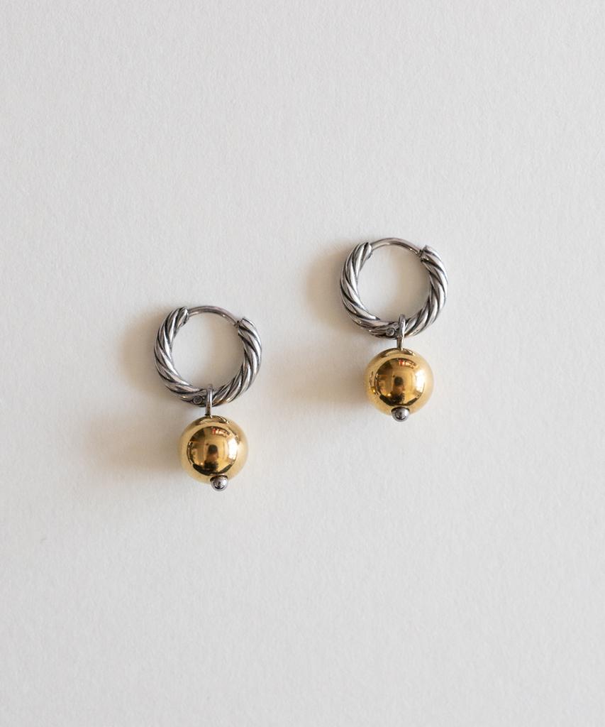 Merrymotive Twist Drop Earring