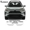 KUNGKIC סרט הגנה שקוף חתוך מראש לצבע עבור טויוטה RAV4 היברידי XA50 2019-2024 פנס קדמי מראות צד PPF TPU שקוף