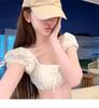 South Korea Korean version of vacation swimsuit women ins fashion new small breasts soak hot spring sexy split swimsuit