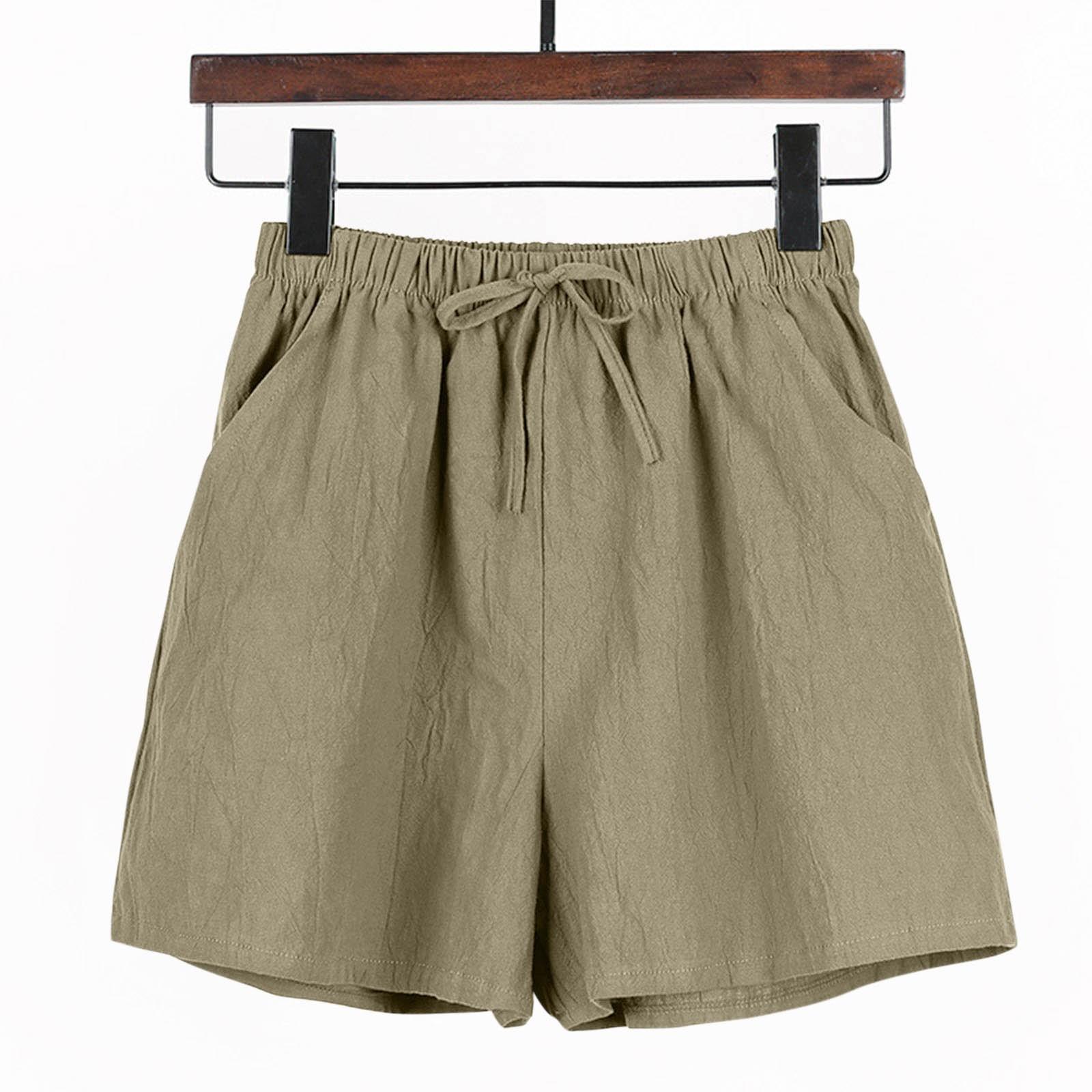 Повседневные шорты с высокой талией — фото 10