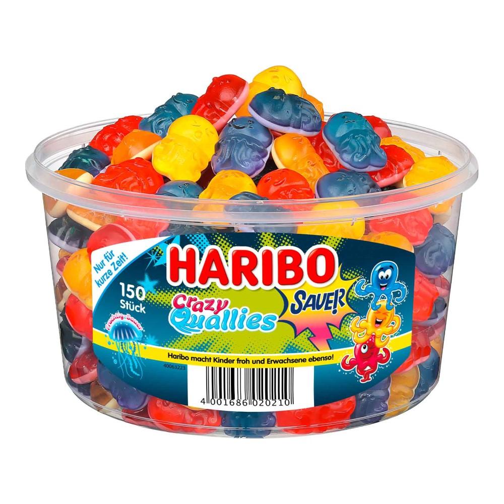 Haribo Crazy Qualice Sour Jelly 150-Pack