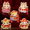 PVC Chinese Snake Year Portable Lantern Cartoon Spring Festival Lantern  Lantern Festival