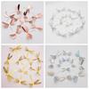 12PCS 3D Imitation Dragonfly Wall Sticker Wedding Party Decoration PVC Metal Texture Gold Silver Butterfly Wall Stickers