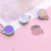 Pince d'oreille créative ronde en acier inoxydable - Boucles d'oreilles DIY sans perçage et accessoires de bijoux