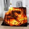 Astronaut Universe Spaceman 3D Outer Space Cartoon Blanket,Soft Throw Blanket for Home Bedroom Bed Sofa Office Cover Blanket Kid