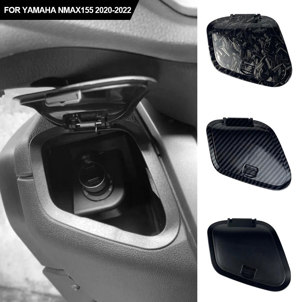 Per Yamaha Nmax v2 nmax nmax155 2020-2025 Coperchio Custodia Cassetta Attrezzi ABS UPGRADE Copertura Tasca Laterale Tappo Impermeabile Caricatore