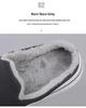 2025 Autumn/Winter Plus Size Furry Couple's Velvet Cotton Half Slippers - Warm, Casual Footwear for Men and Women