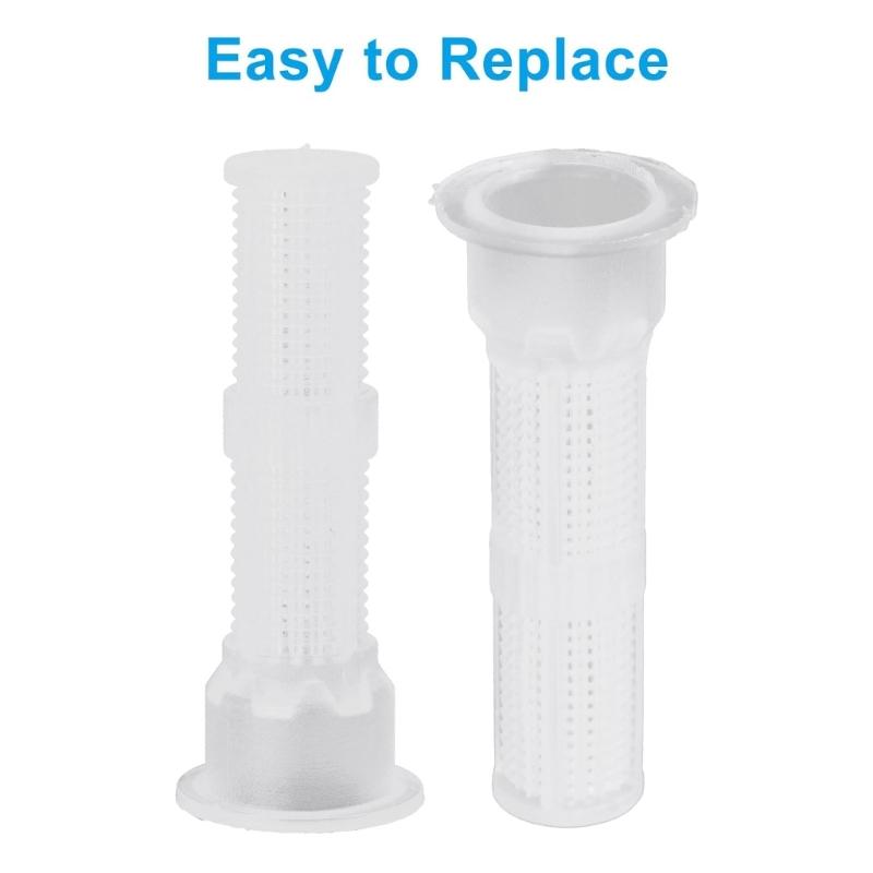 30Pcs Easy Cleaning Plastic Nozzle Filter Inserts with Fine Screen Filter Garden Irrigation Outdoor Maintenance