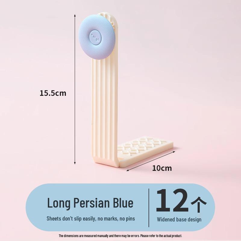 Rutschfeste Unsichtbare Bett- und Deckenbefestiger – Nähnadelfreie Klammern für sichere Lakenorganisation