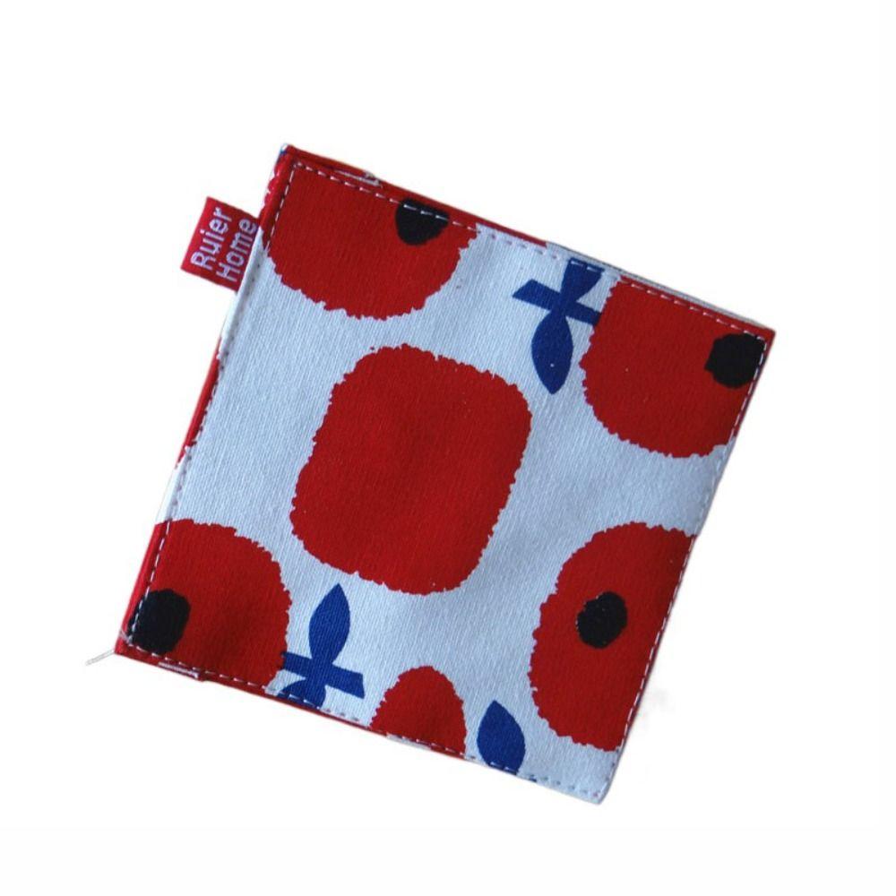 

Теплоизоляционная ткань Подставка Тканевая Двухслойная Подставка для чашки INS Стиль Подкладка на стол Кухня Style 2