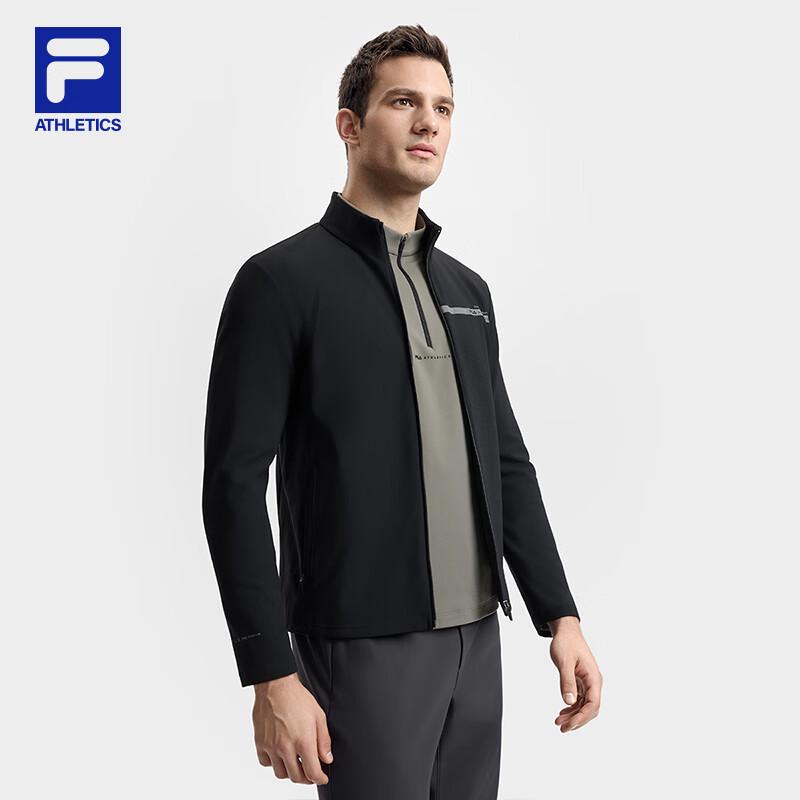 FILA Men's Fleece-Lined Stand-Up Collar Sports Jacket