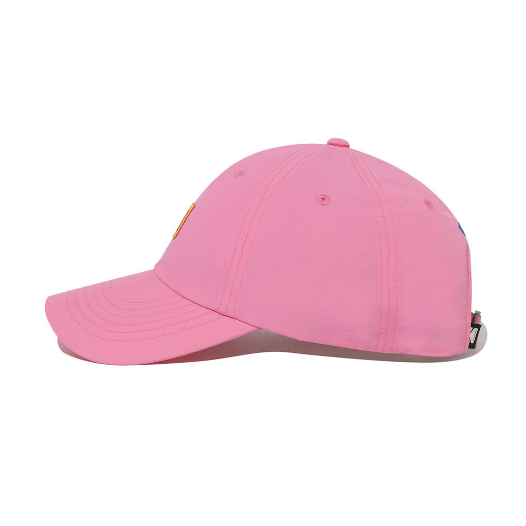KODAK Relax Fit Square Logo Nylon Ball Cap Pink