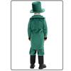 Irish Lucky Shamrock Kids Show Costume Set With Hat Vest Scarf And Pants Cosplay Outfit For Patrick Day Dance