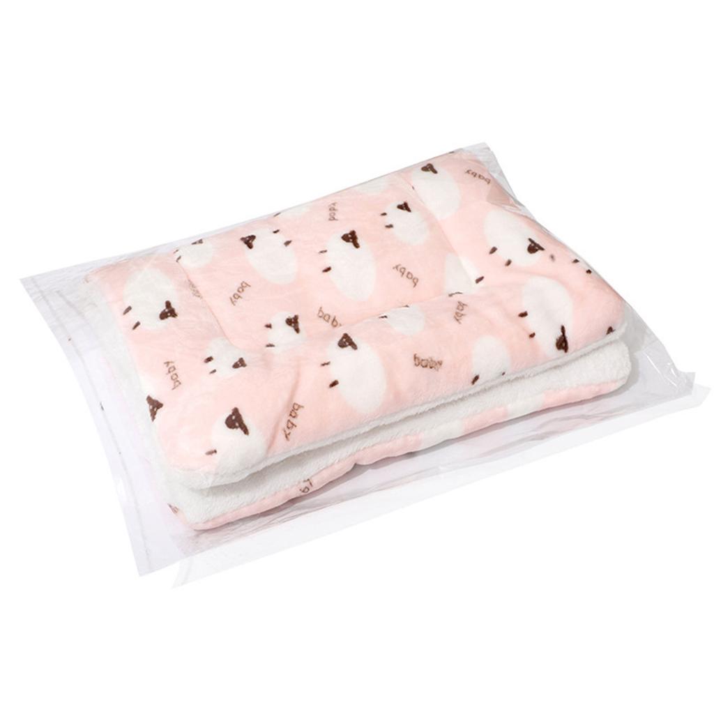 Furry Dog Blanket Soft and Warm Flannel Fleece Washable Pet Blankets for Dog Cats Cute Star Print Throw Cover