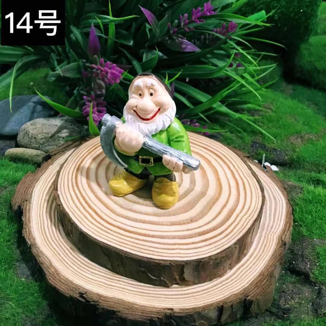 

Mini Cute Funny Bonsai Gnome Home Courtyard Decoration Resin Garden Dwarf Figurines Home Decor Ornament Accessories 2025 New 4.5x3.5cm