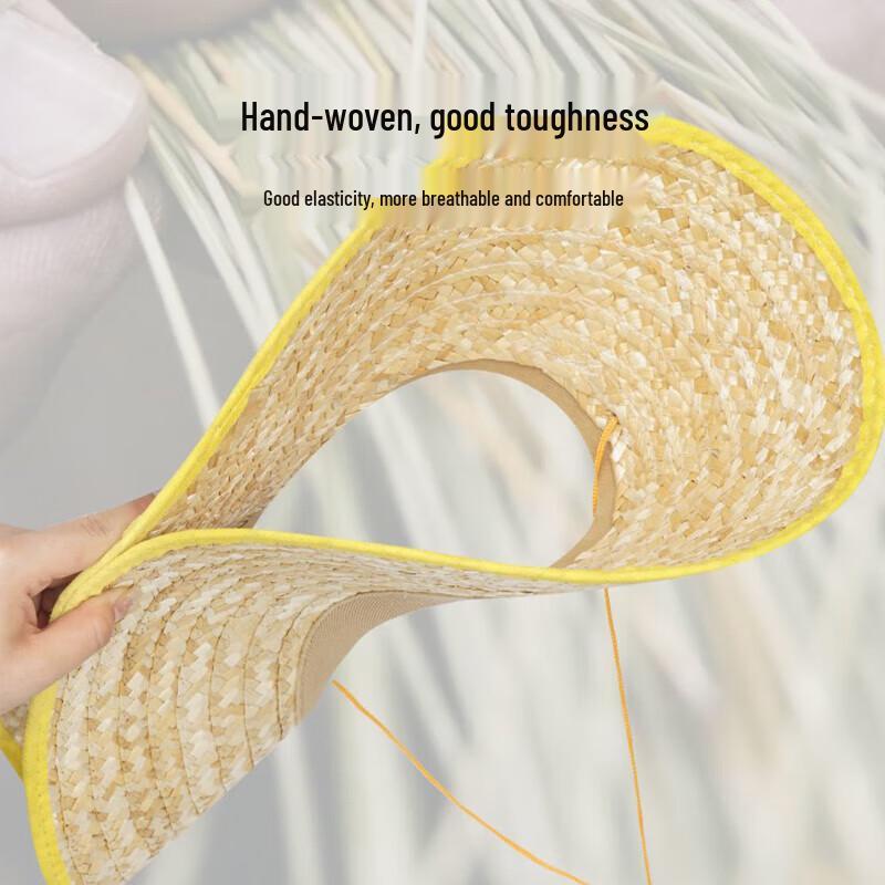 Farmer's Wide Brim Wheat Straw Sun Hat