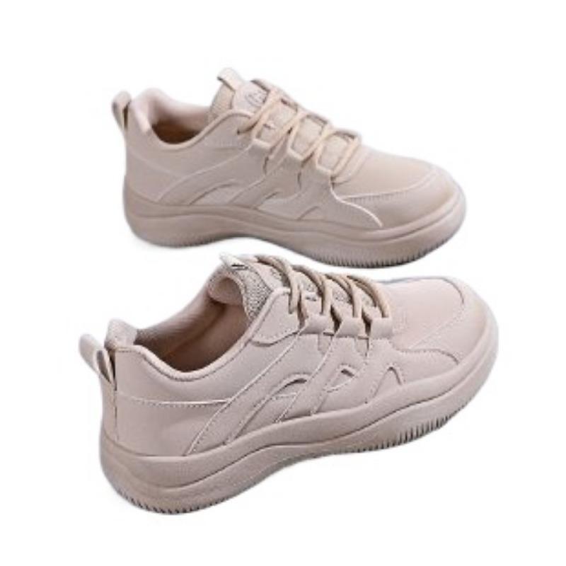 

Мода 2025 Горячая Распродажа ПУ Женская Вулканизированная Обувь Уличная Универсальная Низкий Каблук Шнуровка Женские Кроссовки Удобная Женская Повседневная Обувь 40 хаки