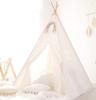 Tienda para Niños de 1,6 m/1,3 m Casa de Juego Interior Teepee para Niños Tiendas Tipi Portátiles para Niños Tienda India para Niños Pequeños Piscina de Bolas Castillo para Niñas Sala de Juegos