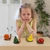 New Colorful Shell Snail Sculpture Bonsai Decoration Cute Micro Landscape Ornament Miniature Snail Garden Ornaments Supplies