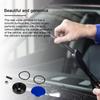 Wiper Plug Aluminum Car Rear Wiper Delete Kit Universal Car Rear Window Wiper Arm Cover Plug Grommet Caps With O-Ring Seals