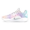 Hyperdunk X Slip Resistant Abrasion Resistant Low Top Performance Basketball Shoes Men's White Blue Pink AR0465-100(Team47-HD)
